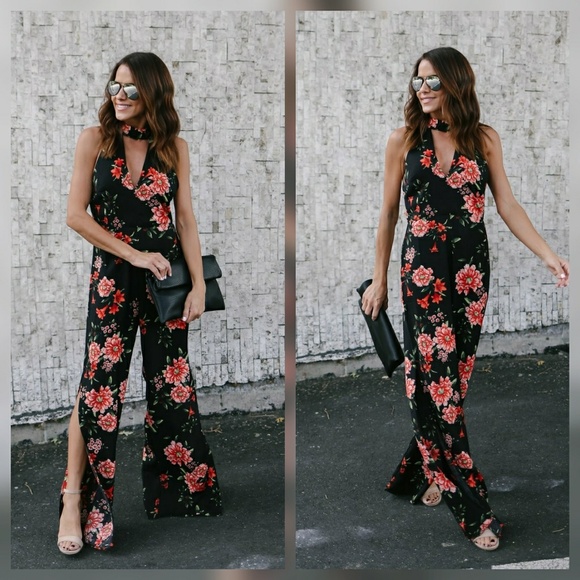 NWT Maybe Baby Floral Jumpsuit  - Picture 5 of 5